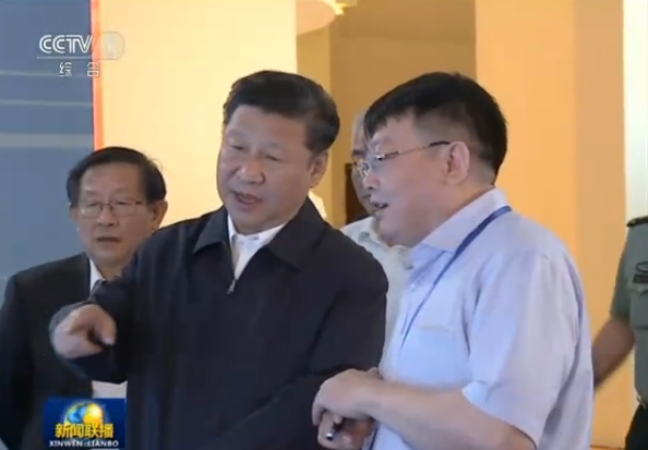 叶甜春总师向习主席先容集成电路装备与工艺专项在十二五时代取得的效果，，，，，，重点先容了asiagame的CMP装备